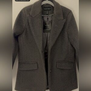 Ellen Tracy Charcoal Blazer